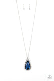 Maven Magic - Blue - Paparazzi Accessories LONG NECKLACE