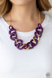I Have A HAUTE Date - Purple - Paparazzi Accessories