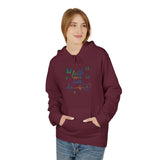 Faith Over Fear Hoodie — Butterfly Heart Inspirational Pullover