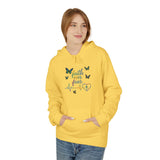 Faith Over Fear Hoodie — Butterfly Heart Inspirational Pullover