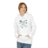 Faith Over Fear Hoodie — Butterfly Heart Inspirational Pullover