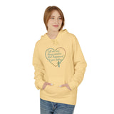 Inspirational Heart Hoodie – "Tell me a story..." Script Design