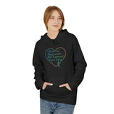 Inspirational Heart Hoodie – "Tell me a story..." Script Design
