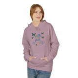 Faith Over Fear Hoodie — Butterfly Heart Inspirational Pullover