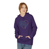 Inspirational Heart Hoodie – "Tell me a story..." Script Design