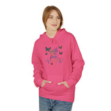 Faith Over Fear Hoodie — Butterfly Heart Inspirational Pullover