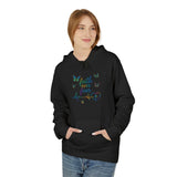 Faith Over Fear Hoodie — Butterfly Heart Inspirational Pullover