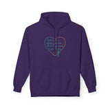 Inspirational Heart Hoodie – "Tell me a story..." Script Design
