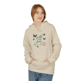 Faith Over Fear Hoodie — Butterfly Heart Inspirational Pullover