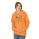 Faith Over Fear Hoodie — Butterfly Heart Inspirational Pullover