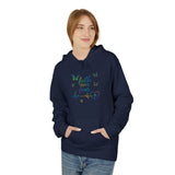 Faith Over Fear Hoodie — Butterfly Heart Inspirational Pullover