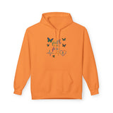 Faith Over Fear Hoodie — Butterfly Heart Inspirational Pullover