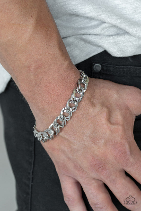 On The Ropes - Silver - Paparazzi Accessories