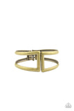 Geo Glam – Brass - Paparazzi Accessories