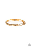 Watch Out For Ice - Gold - Paparazzi Accessories