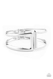 Geo Glam - Silver - Paparazzi Accessories
