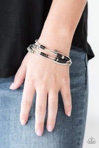 Tribal Spunk - Black - Paparazzi Accessories BRACELET $5