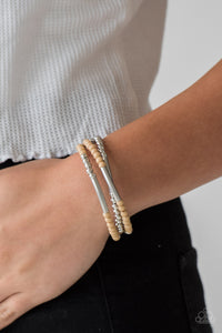 Tourist Trap - Brown - Paparazzi Accessories $5 BRACELET
