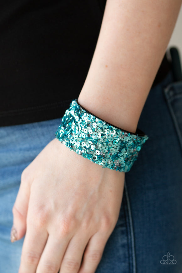 Starry Sequins - Blue - Paparazzi Accessories