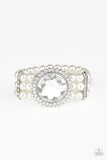 Speechless Sparkle - White - Paparazzi Accessories