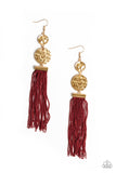 Lotus Gardens - Red - Paparazzi Accessories