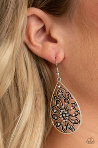 Flowering Finery - White - Paparazzi Accessories