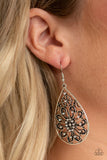 Flowering Finery - White - Paparazzi Accessories