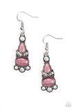Push Your LUXE - Purple - Paparazzi Accessories EARRINGS