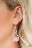 Swept Away - Pink - Paparazzi Accessories EARRINGS
