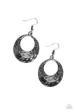 Savory Shimmer - Black - Paparazzi Accessories