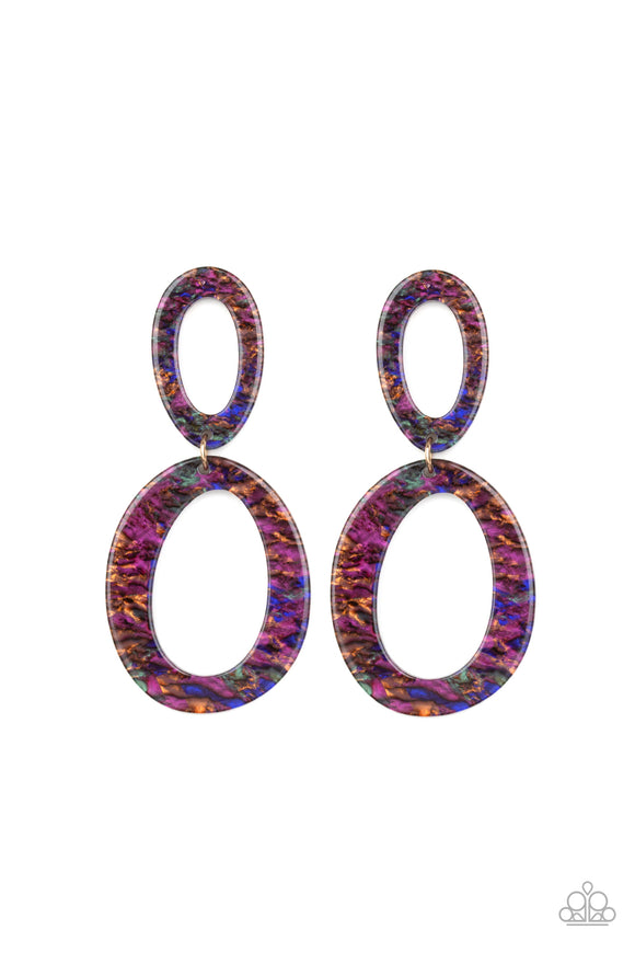 Hey, HAUTE Rod - Multi (purple) - Paparazzi Accessories