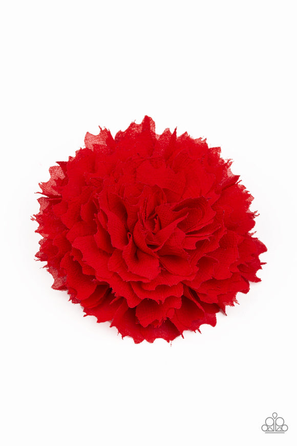 Bloom-tastic - Red - Paparazzi Accessories