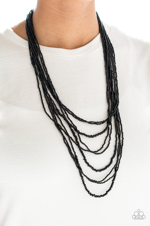 Totally Tonga - Black - Paparazzi Accessories