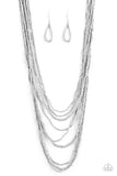 Totally Tonga - Silver - Paparazzi Accessories