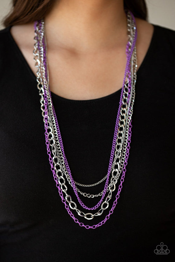 Industrial Vibrance - Purple Paparazzi Accessories