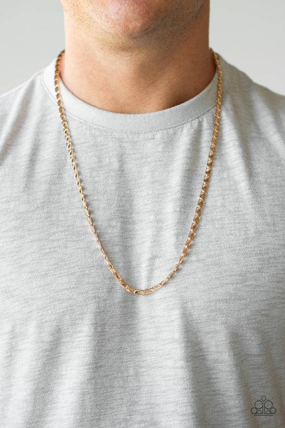 Free Agency - Gold - Paparazzi Accessories