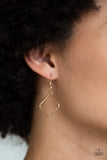 Backed Into A Corner - Gold - Paparazzi Accessories