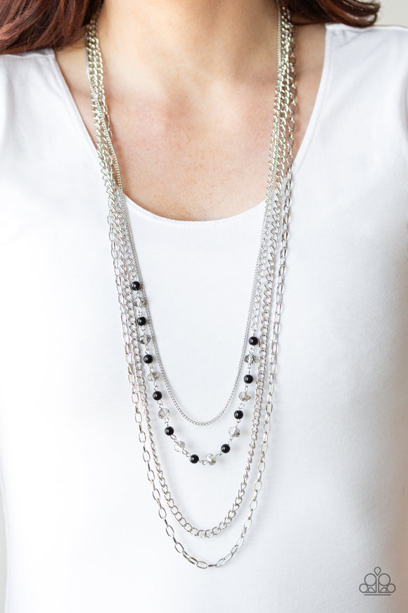 SoHo Sophistication - Black - Paparazzi Accessories 