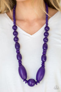 Summer Breezin - Purple - Paparazzi Accessories