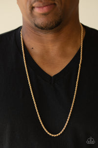 The Go-To Guy - Gold - Paparazzi Accessories