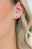 Tassel Tycoon - Brass - Paparazzi Accessories