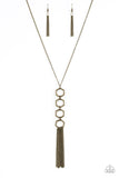 Ready, Set, GEO! - Brass - Paparazzi Accessories
