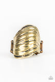 Made That SWAY - Brass - Paparazzi Accessories RING