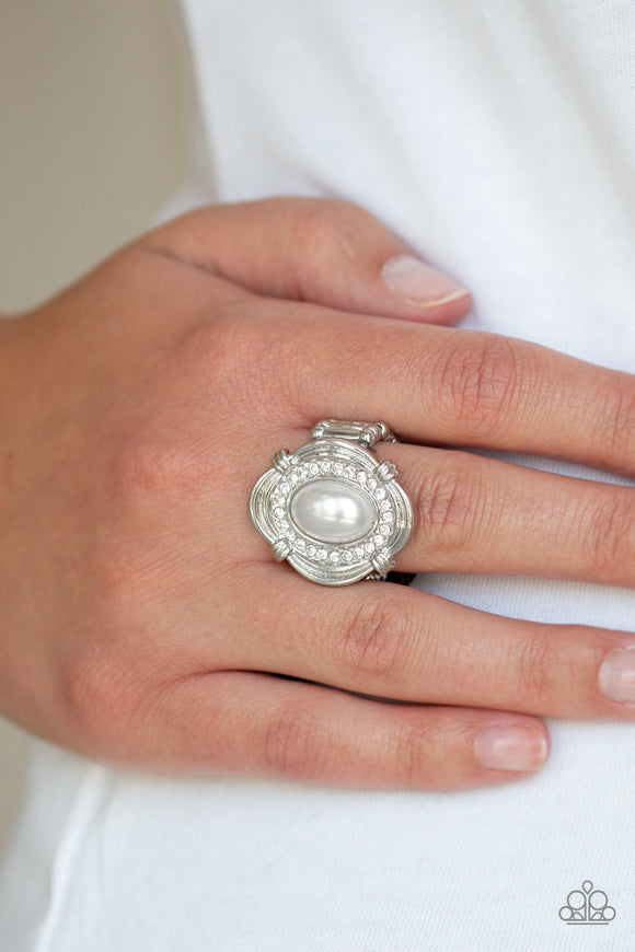 Titanic Twinkle - White - Paparazzi Accessories RING $5