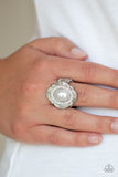 Titanic Twinkle - White - Paparazzi Accessories RING $5