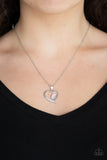 Heart Full of Love - Pink - Paparazzi Accessories NECKLACE