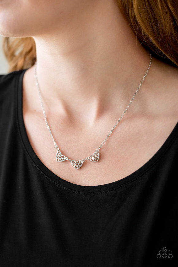 Another Love Story - Silver - Paparazzi Accessories