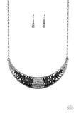Stardust - Black - Paparazzi Accessories $5 NECKLACE