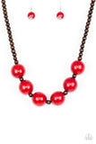 Oh My Miami - Red - Paparazzi Accessories