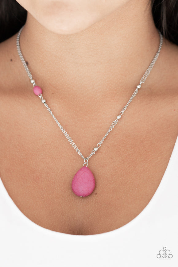 Peaceful Prairies - Pink - Paparazzi Accessories